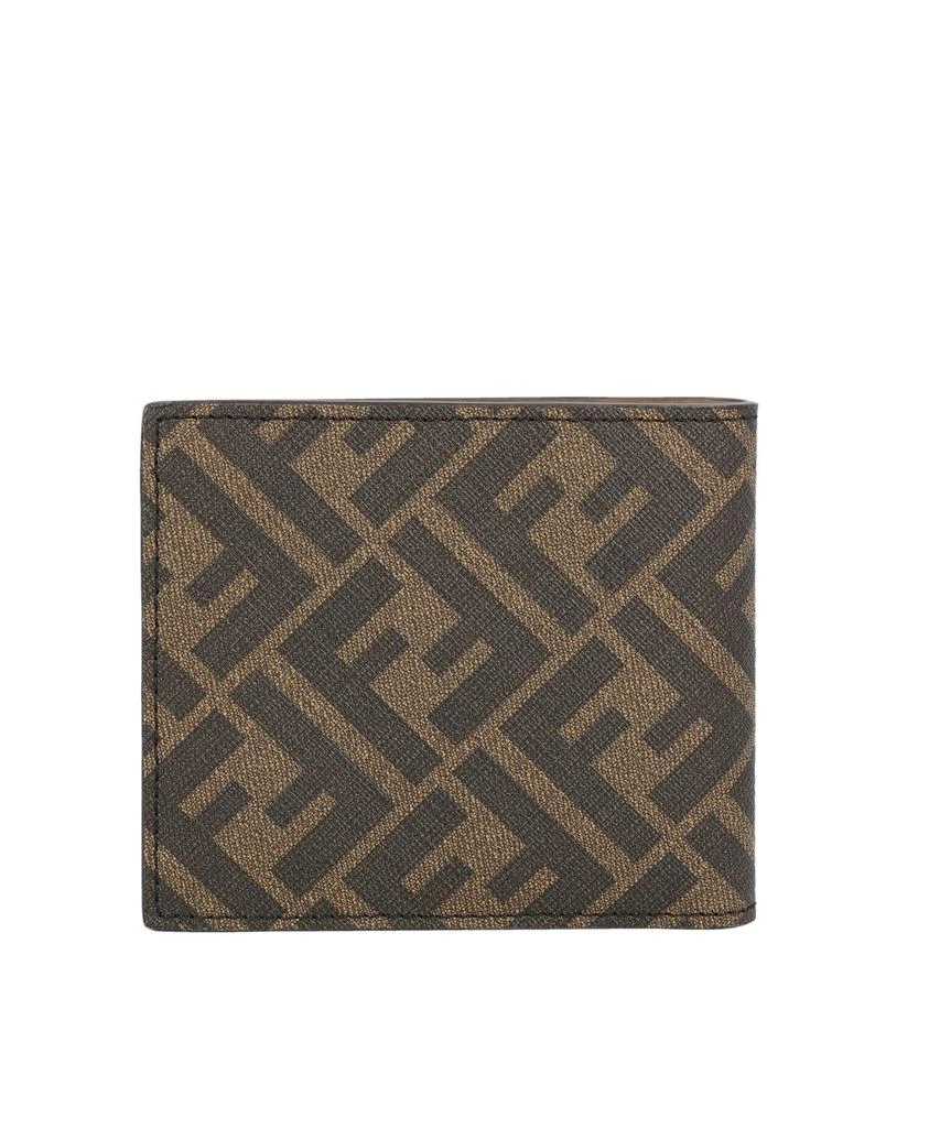 商品Fendi|Fendi FF Monogram Bi-Fold Wallet,价格¥2398,第2张图片详细描述