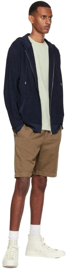 商品Sunspel|Navy Towelling Zip Jacket,价格¥425,第4张图片详细描述