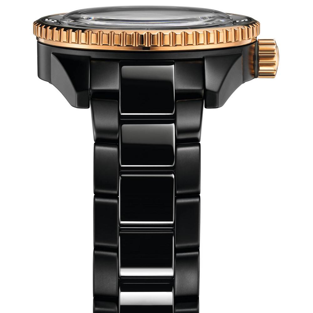 Men's Swiss Automatic Captain Cook High Tech Ceramic Bracelet Watch 43mm商品第5张图片规格展示