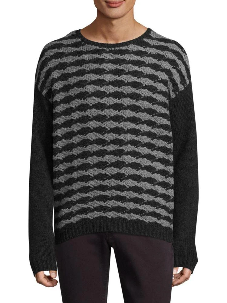 商品John Varvatos|Knitted Crewneck Sweater,价格¥792,第1张图片