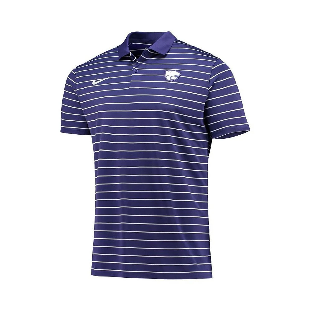 商品NIKE|Men's Purple Kansas State Wildcats Victory Stripe Performance Polo Shirt,价格¥496,第2张图片详细描述