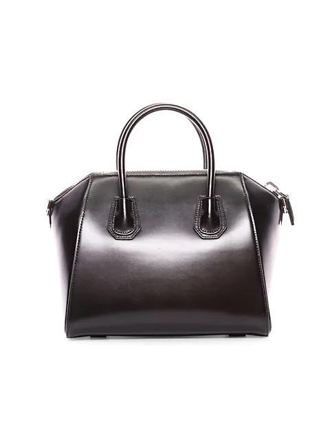 商品Givenchy|Small Antigona Glazed Leather Satchel,价格¥17834,第5张图片详细描述