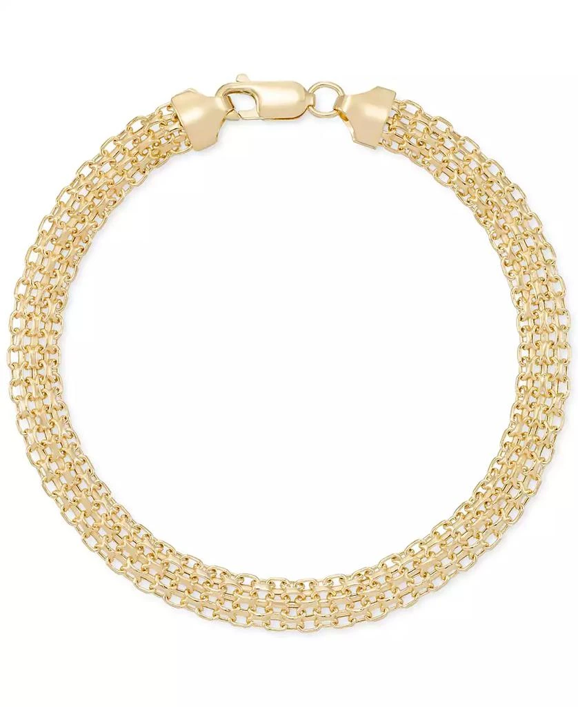 商品Italian Gold|Bombay Bismark Chain Bracelet in 14k Gold,价格¥5983,第1张图片