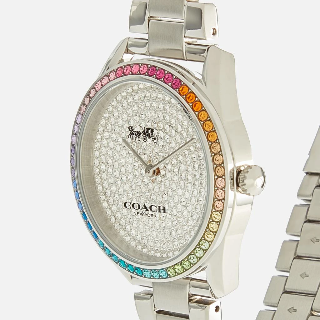 商品Coach|Coach Women's Preston Rainbow Crystal Watch,价格¥1708,第3张图片详细描述