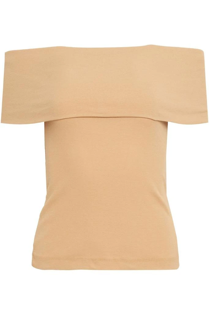 商品ROSETTA GETTY|Off-the-shoulder cotton-jersey top,价格¥732,第1张图片