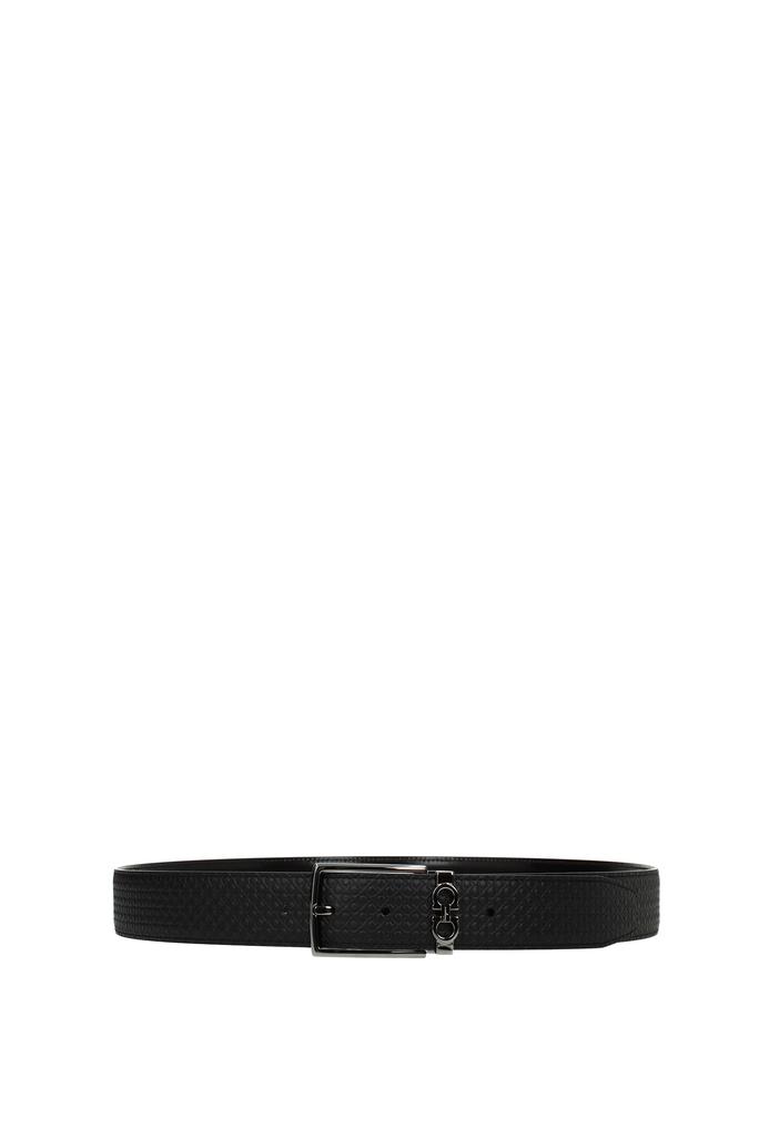 Regular belts Leather Black Black商品第1张图片规格展示