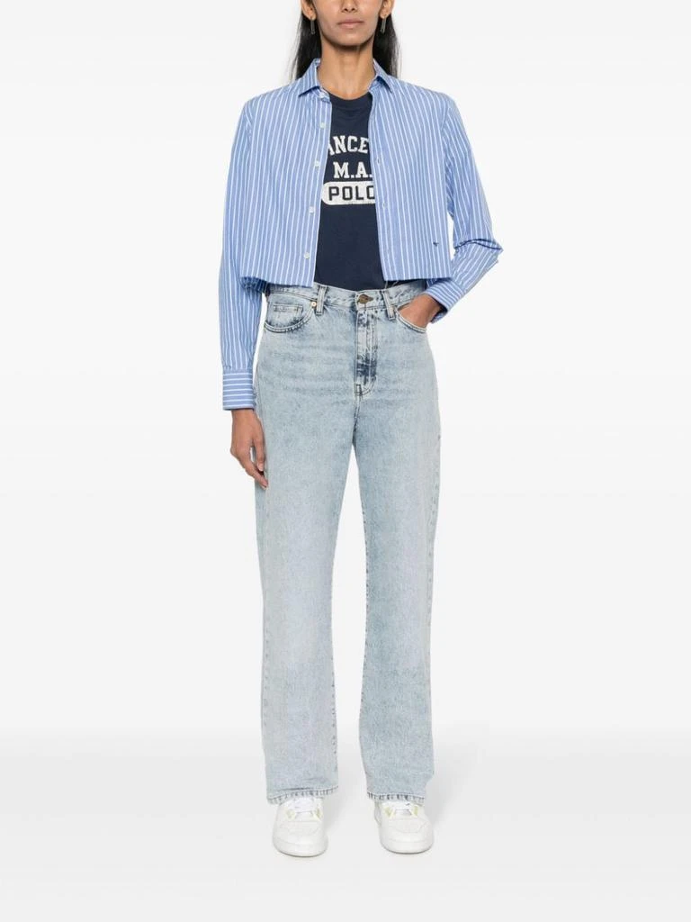 商品Ralph Lauren|POLO RALPH LAUREN - Cotton T-shirt With Logo,价格¥904,第4张图片详细描述