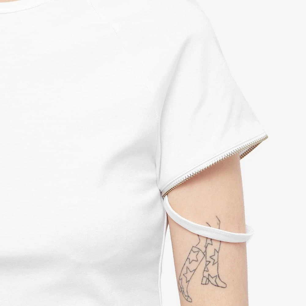 商品Helmut Lang|Helmut Lang Zip Sleeve Baby T-Shirt,价格¥600,第5张图片详细描述