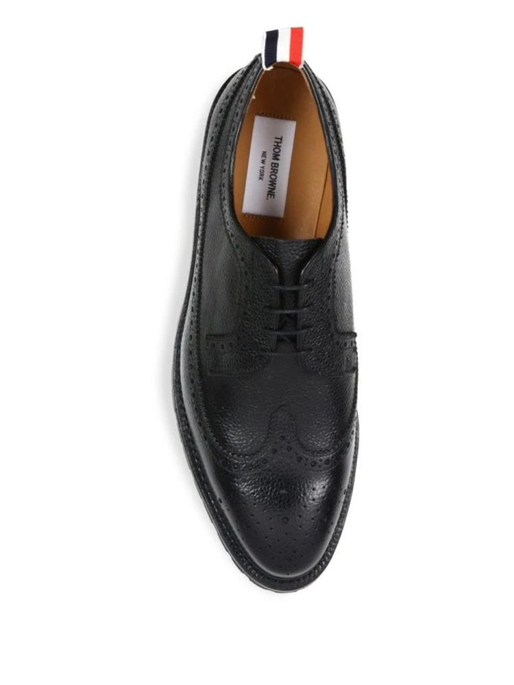 商品Thom Browne|Thom Browne - Classic Brogue Leather Dress Shoes,价格¥4451,第4张图片详细描述