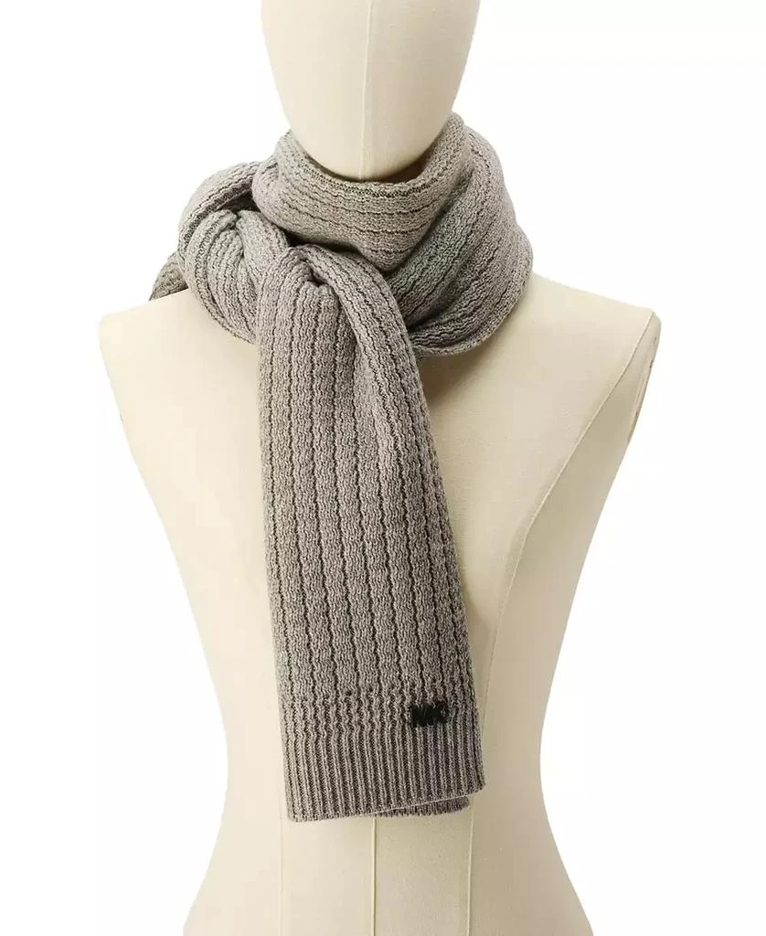 商品Michael Kors|Men's Racked Ribbed Scarf,价格¥371,第5张图片详细描述