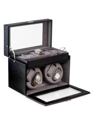 商品Bey-Berk|Leather Watch Winder & Storage Case,价格¥4493,第1张图片
