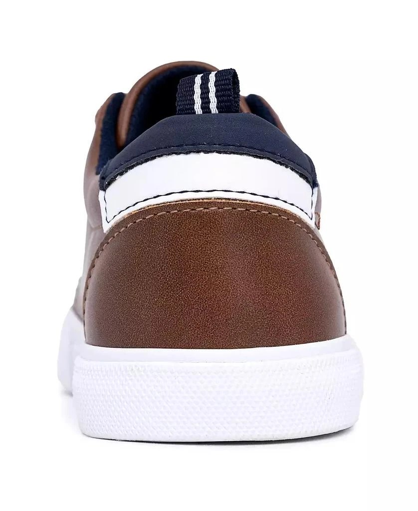 商品Nautica|Little and Big Boys Graves 2 Casual Low Cut Lace Up Sneaker,价格¥181,第3张图片详细描述