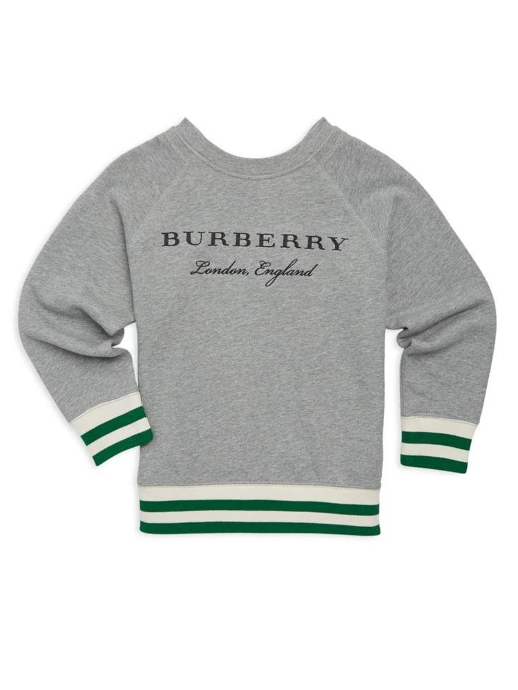 商品Burberry|Little Boy's & Boy's Stanley Cotton Sweater,价格¥753,第1张图片