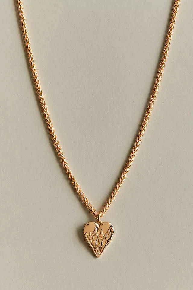 商品Urban Outfitters|Burning Love Necklace,价格¥38,第1张图片