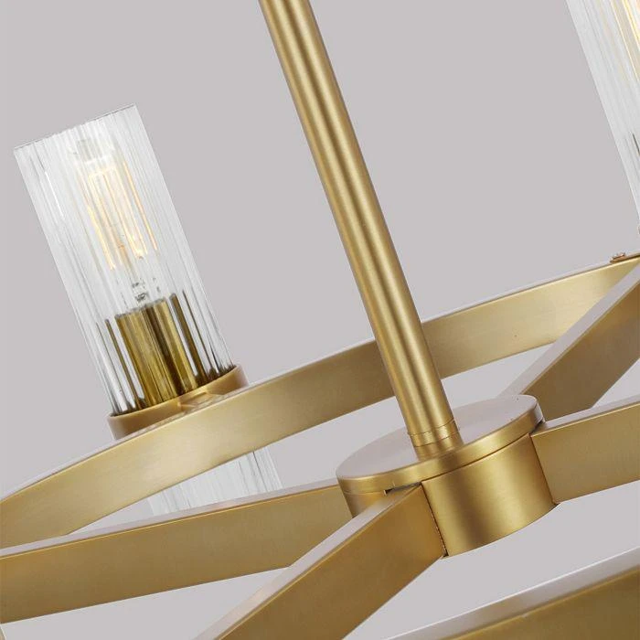 商品C&M by Chapman and Myers|Chapman & Myers Geneva 8 Light Chandelier,价格¥6160,第4张图片详细描述