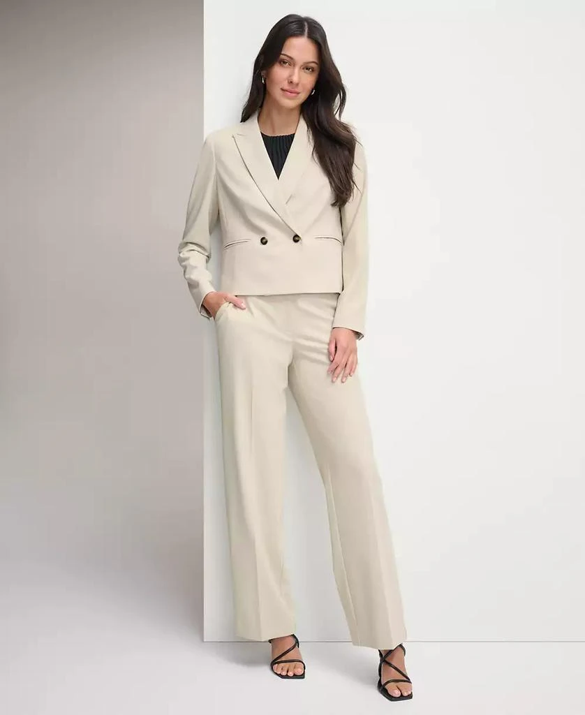 商品DKNY|Women's Peak-Lapel Button Blazer,价格¥1122,第5张图片详细描述