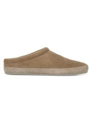 商品Vince|Howell Suede Slippers,价格¥158,第1张图片