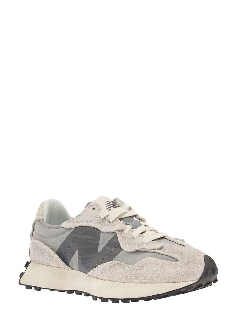 商品New Balance|New Balance 327 Grey Low-top Sneakers With Logo And Trail-inspired Lug Outsole Man,价格¥1421,第2张图片详细描述