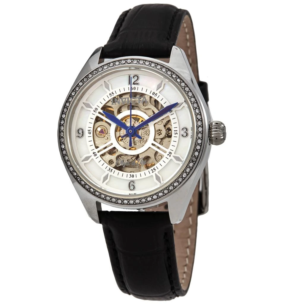 商品Invicta|Objet D Art Automatic Crystal White Dial Ladies Watch 26351,价格¥554,第1张图片