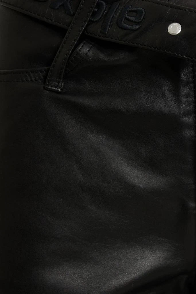 商品Alexander Wang|Leather straight-leg pants,价格¥3645,第2张图片详细描述