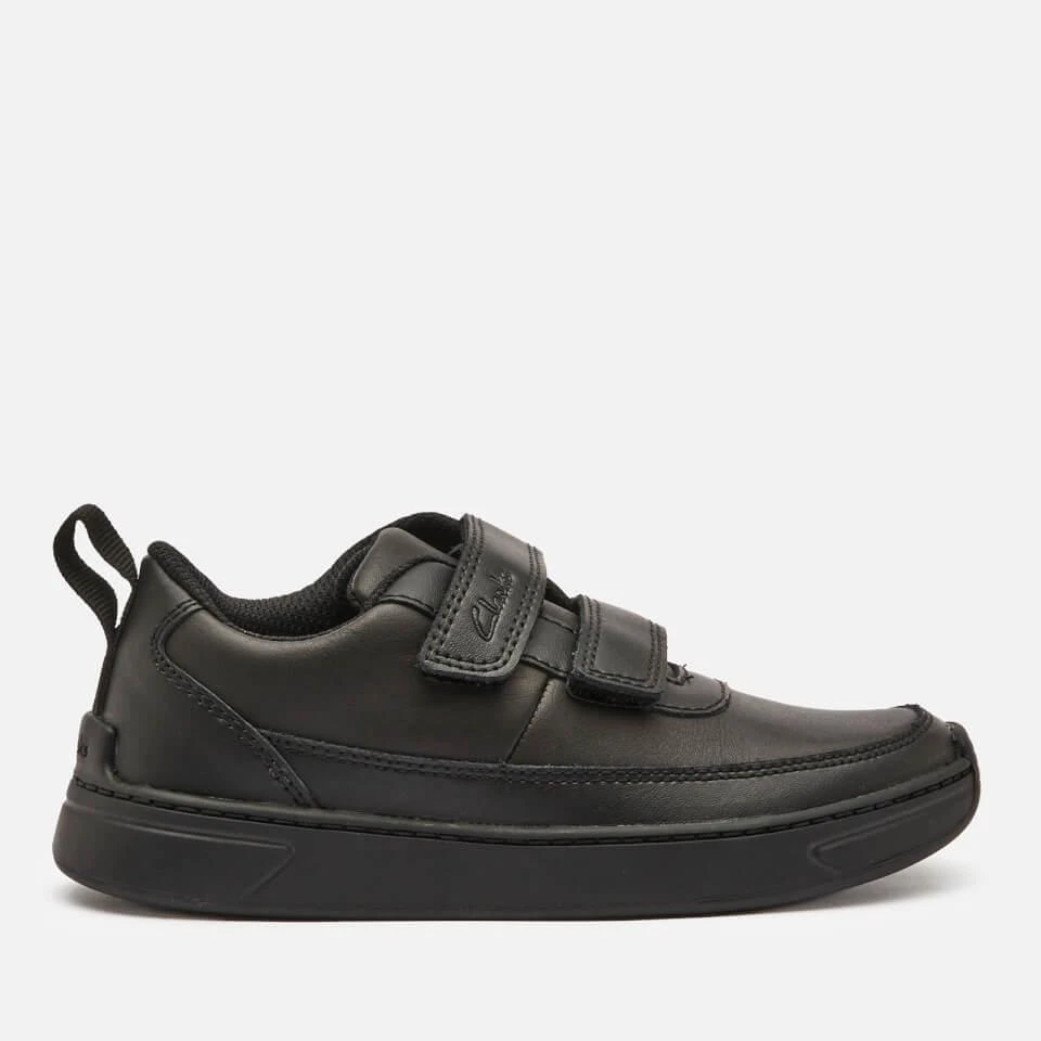 商品Clarks|CLARKS VIBRANT GLOW KIDS' SCHOOL SHOES - BLACK LEATHER,价格¥276,第1张图片