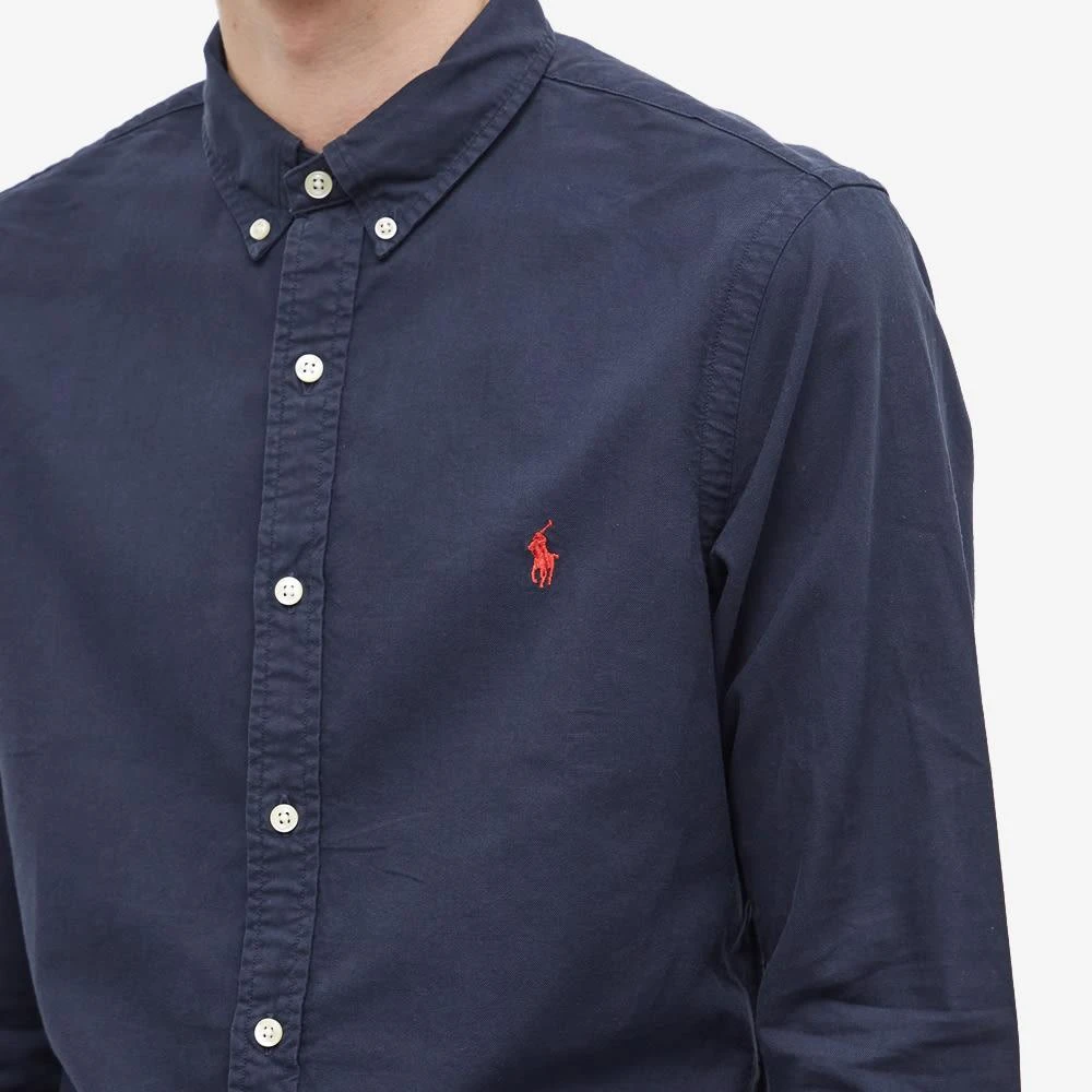 商品Ralph Lauren|Polo Ralph Lauren Slim Fit Garment Dyed Button Down Shirt,价格¥754,第5张图片详细描述