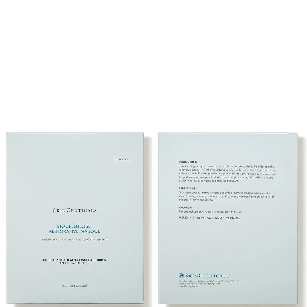 商品SkinCeuticals|SkinCeuticals Biocellulose Restorative Sheet Mask,价格¥1084,第4张图片详细描述