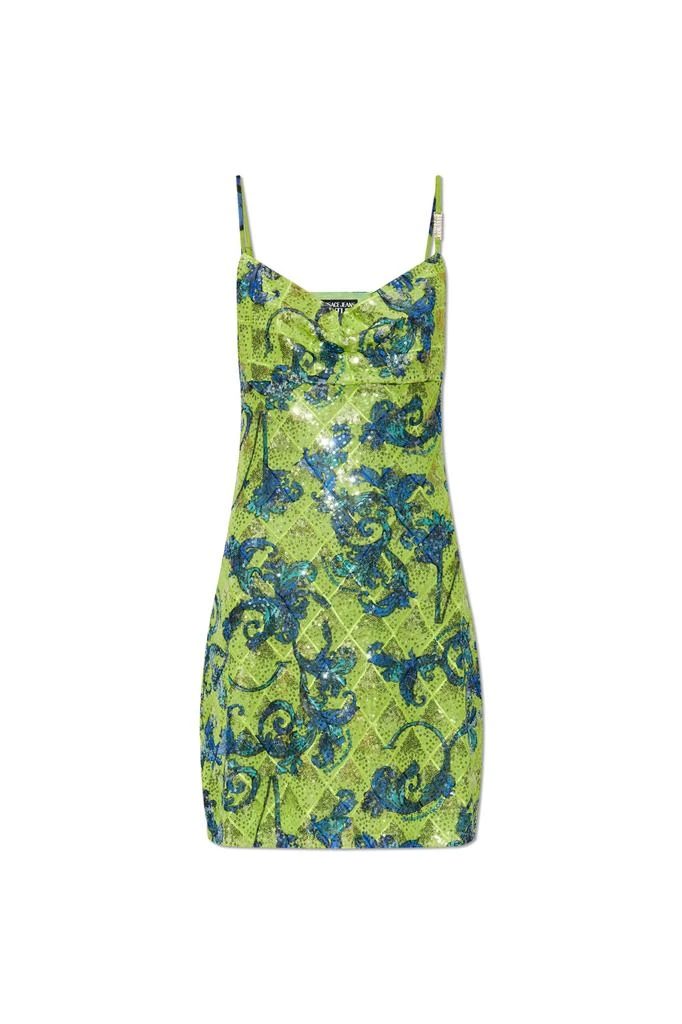 商品Versace|Sequin dress with barocco pattern,价格¥2606,第1张图片