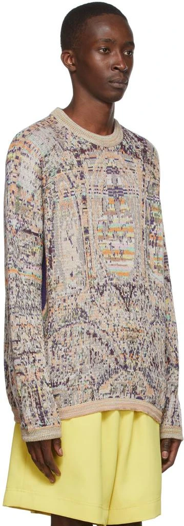 商品Acne Studios|Beige Cotton Sweater,价格¥3347,第2张图片详细描述