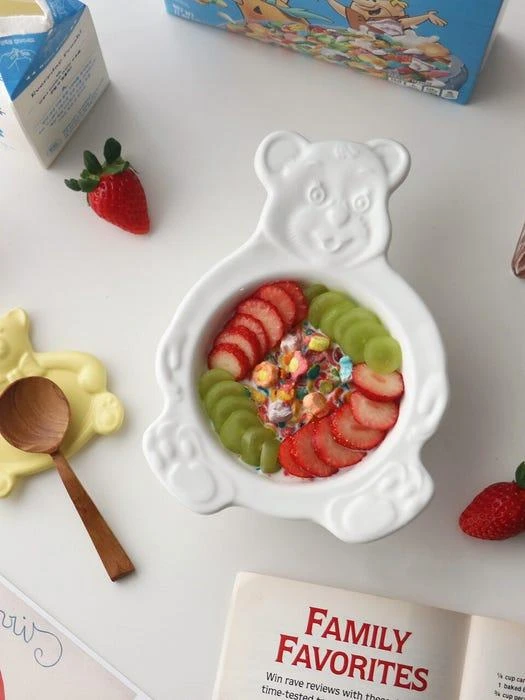 商品April in May|My Bear - Bear Bowl and Plate (Basic),价格¥665,第2张图片详细描述
