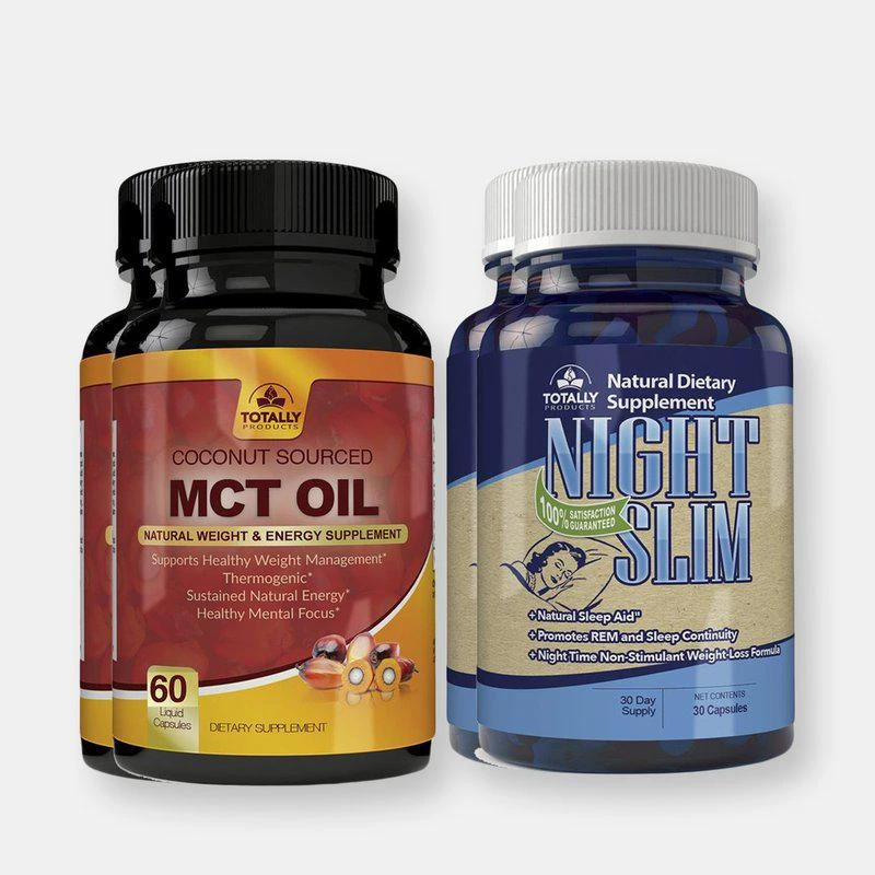 商品Totally Products|Night Slim and MCT Oil Combo Pack,价格¥287,第1张图片