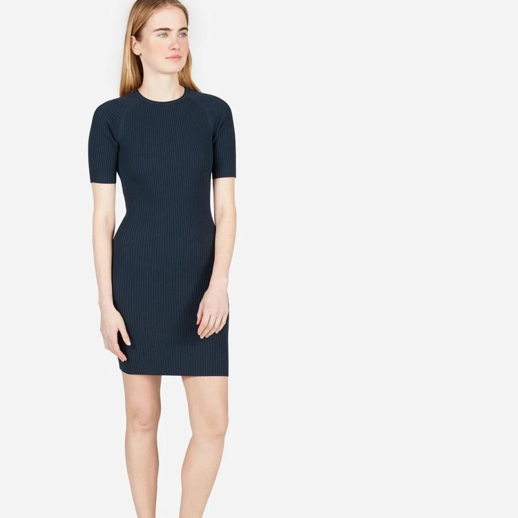 商品Everlane|The Sport Rib 半袖及膝裙,价格¥457,第1张图片
