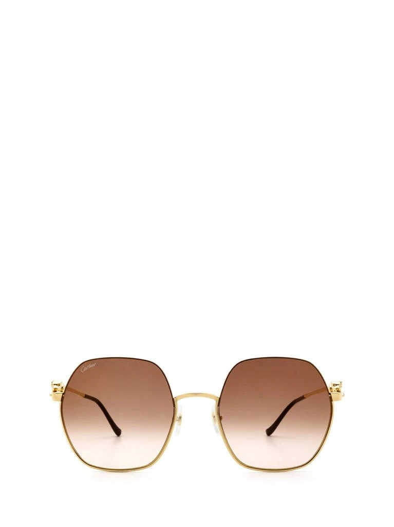 商品Cartier|Cartier Geometric Frame Sunglasses,价格¥6186,第1张图片
