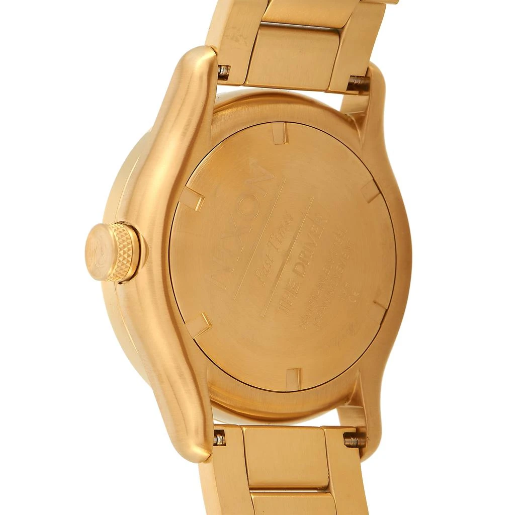 商品[二手商品] Nixon|Nixon Driver All Gold Stainless Steel 42 mm Watch A979 502,价格¥1588,第2张图片详细描述