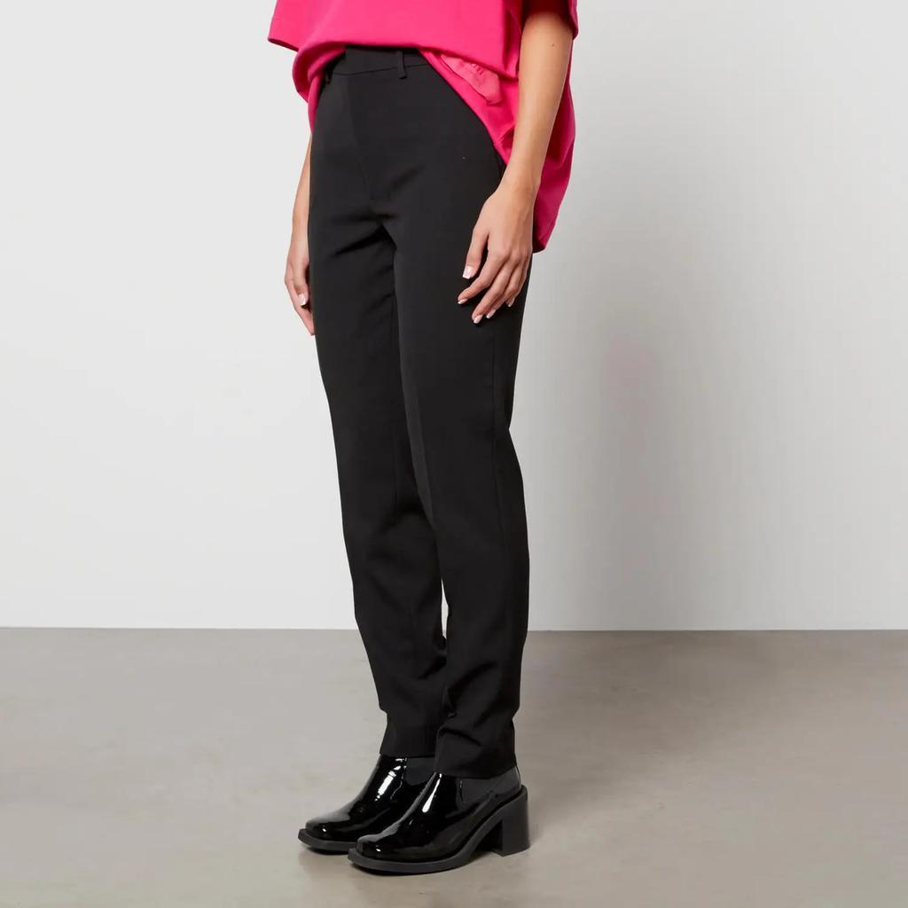 商品AMI|AMI Women's Cigarette Fit Trousers - Black,价格¥877,第1张图片