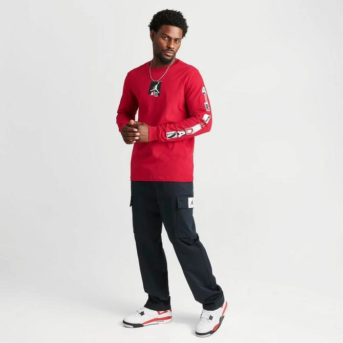 商品Jordan|Men's Jordan Brand Graphic Long-Sleeve T-Shirt,价格¥186,第2张图片详细描述