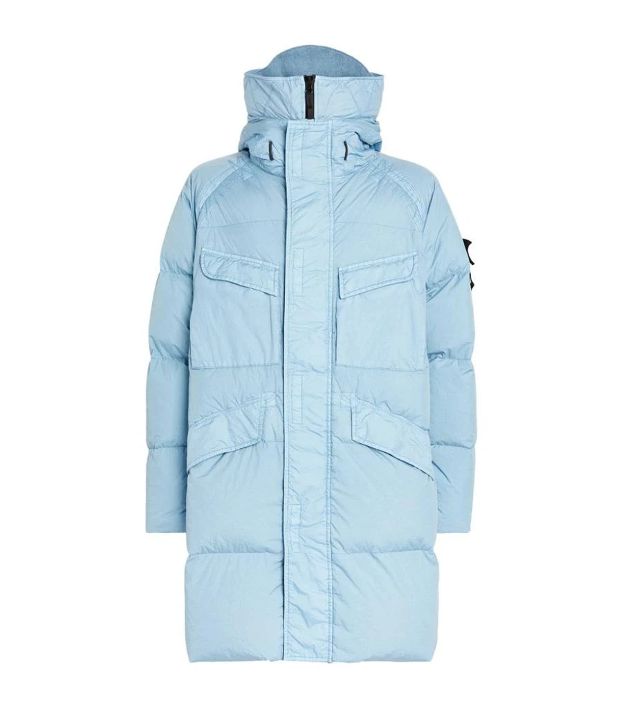商品Stone Island|Micro-Crinkle Puffer Jacket,价格¥8710,第1张图片