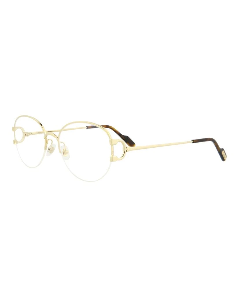 商品Cartier|Round-Frame Metal Optical Frames,价格¥1740,第2张图片详细描述