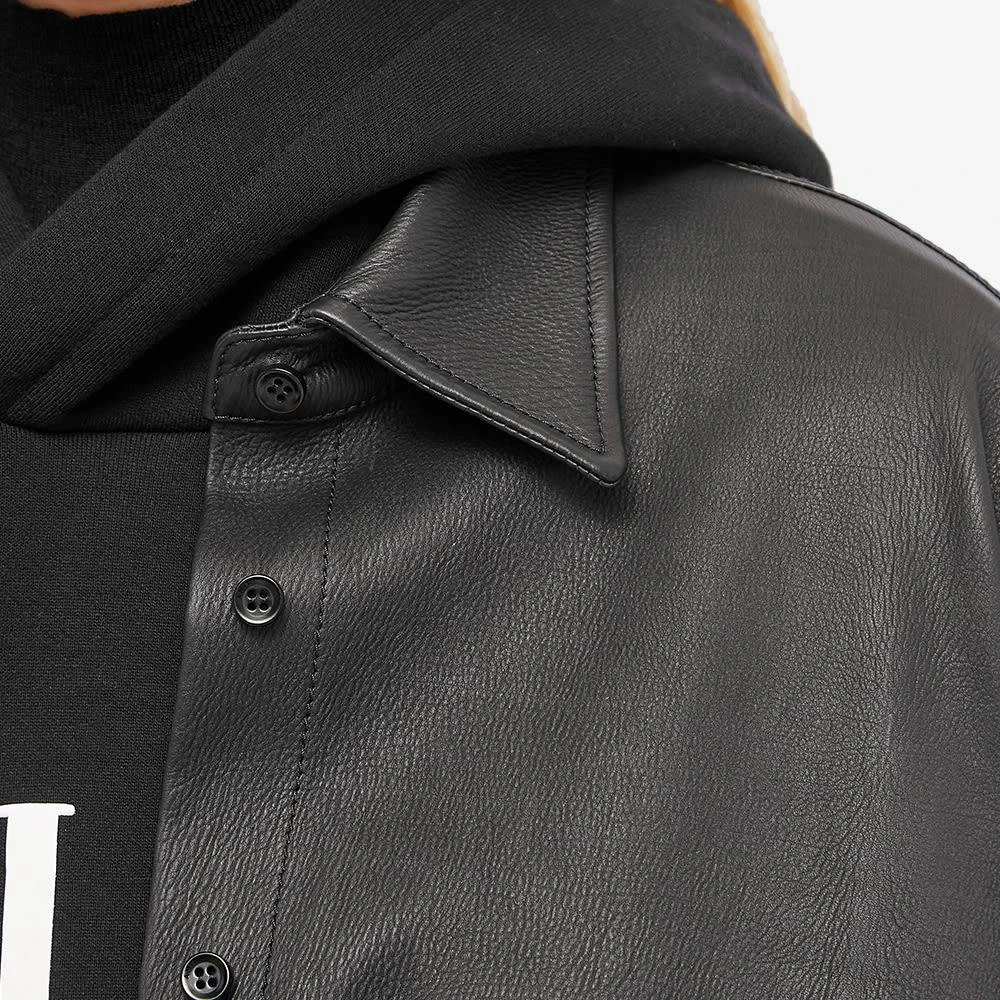 商品AMIRI|AMIRI Workwear Leather Shirt,价格¥5298,第2张图片详细描述