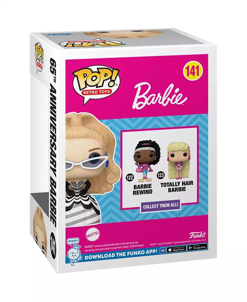 商品Funko|Pop Retro Toys: Barbie 65th Anniversary Barbie Vinyl Figures,价格¥96,第3张图片详细描述