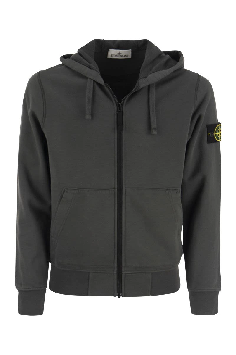 商品【商品预售7天】 Stone Island|Stone Island 男士卫衣 101564251V0065 黑色,价格¥1647,第1张图片