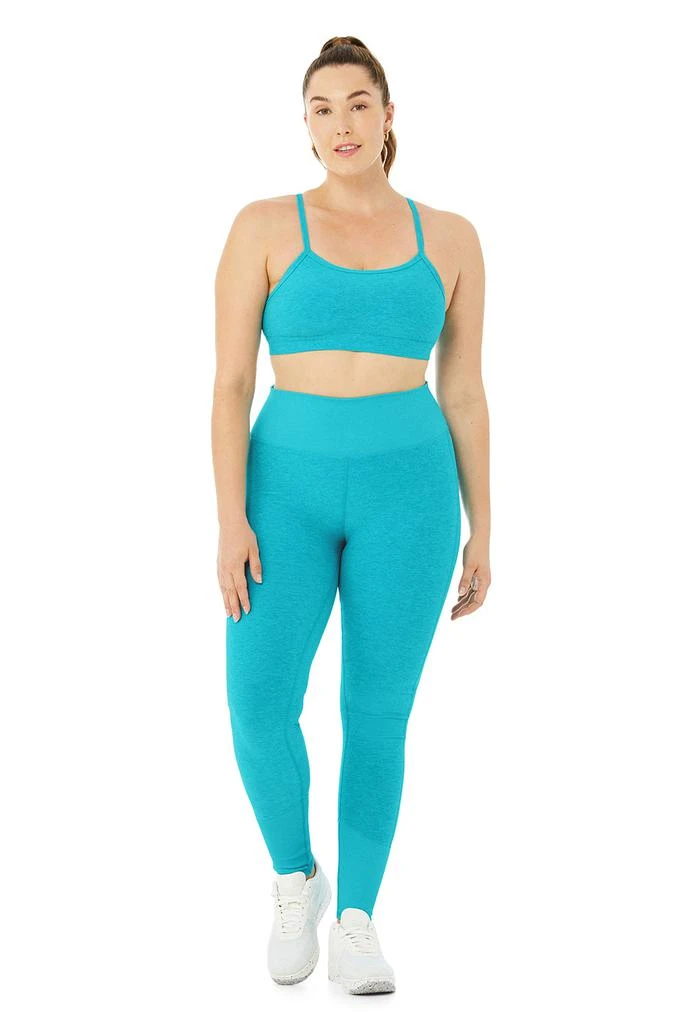 High-Waist Alosoft Lounge Legging - Bright Aqua Heather 商品