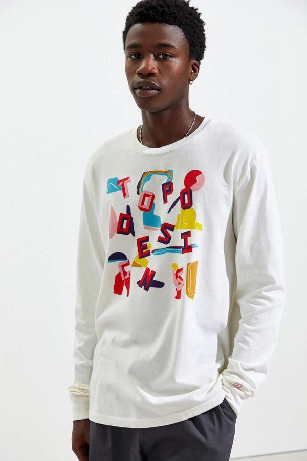 商品Topo Designs|Topo Designs Typo Long Sleeve Tee 卫衣,价格¥152,第3张图片详细描述