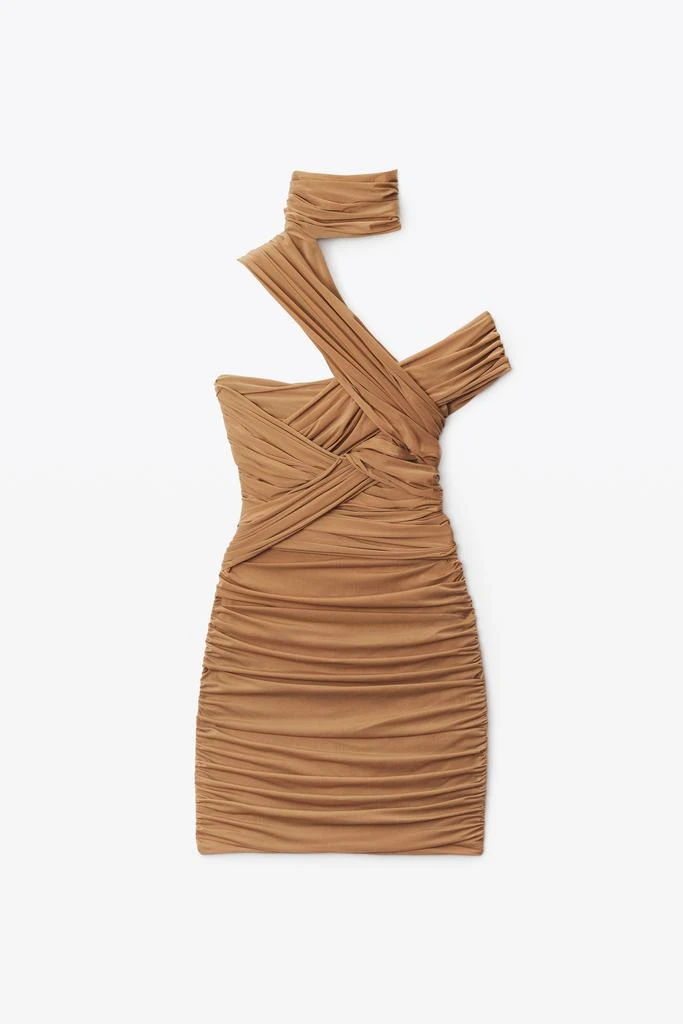 商品Alexander Wang|RUCHED HALTER DRESS IN HOSIERY JERSEY,价格¥1940,第3张图片详细描述
