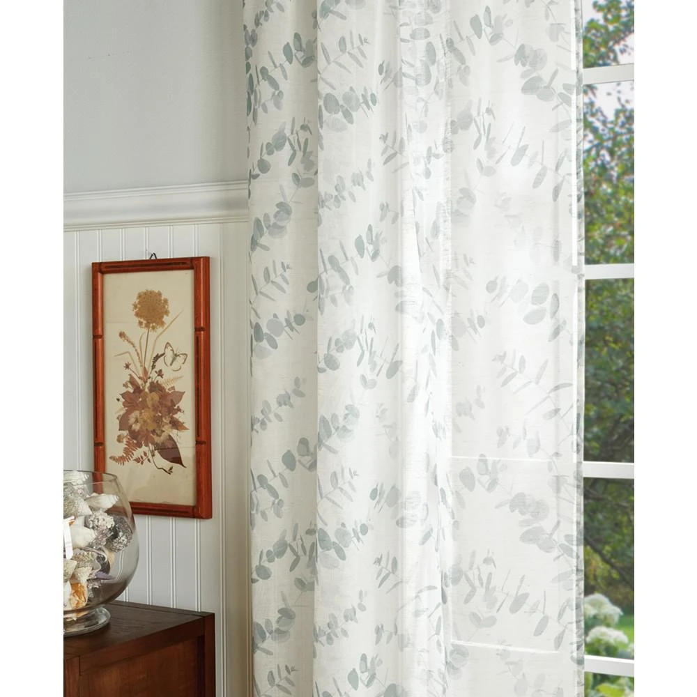 商品Martha Stewart|Eucalyptus Poletop Curtain Panel, 95", Created For Macy's,价格¥299,第4张图片详细描述