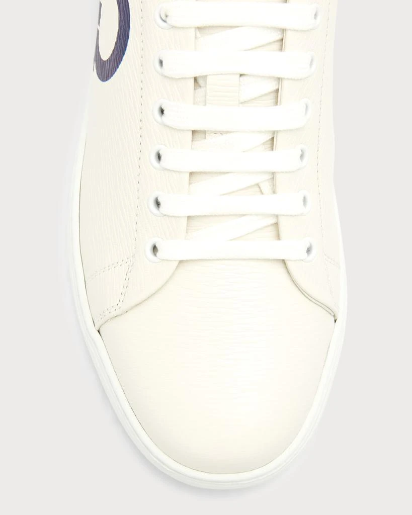Men's Gancini Textured Leather Sneakers 商品