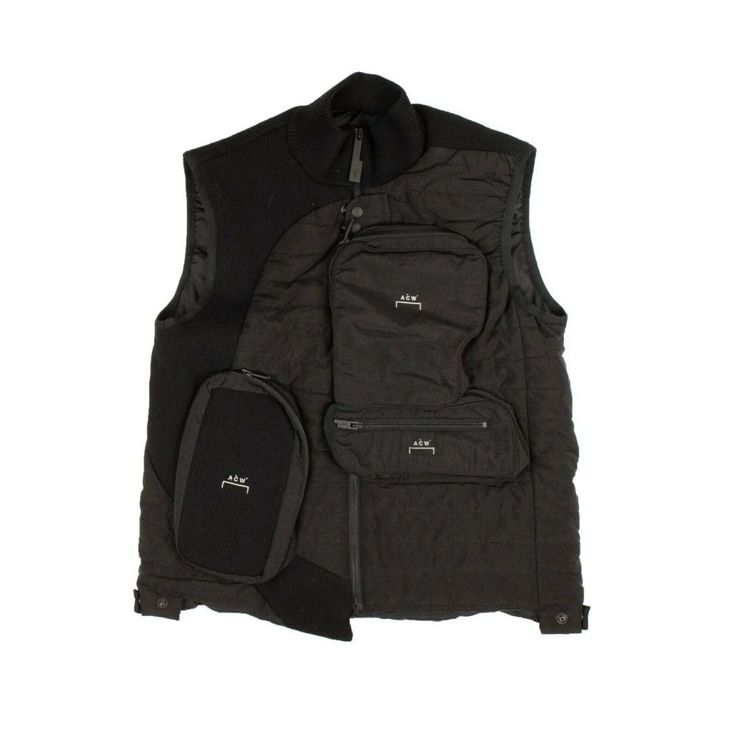 商品A-COLD-WALL*|Men's Black Down Turtleneck Vest,价格¥1255,第1张图片