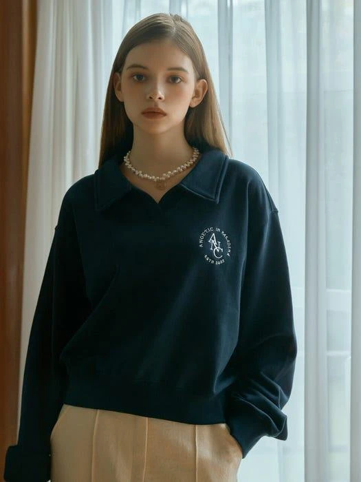 商品ANOETIC|ANC Logo Pearl Necklace,价格¥538,第1张图片