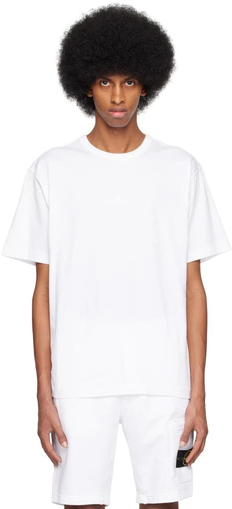 商品Stone Island|White 20444 T-Shirt,价格¥1149,第1张图片