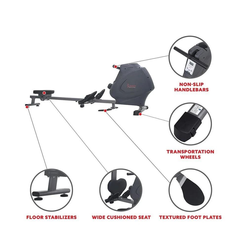 Multifunction SPM Magnetic Rowing Machine 商品